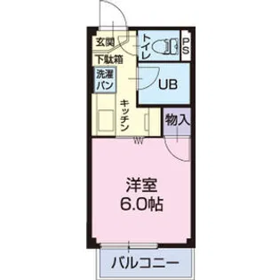 クローカスIII【2階】の間取り