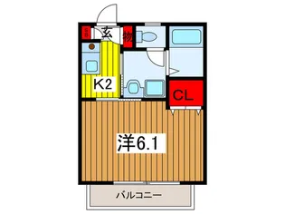 ベリーユの間取り
