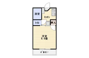 山口県周南市上遠石町【アパート】の間取り