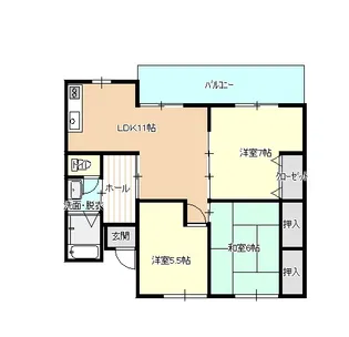グリーンヒルズ21【2階】の間取り