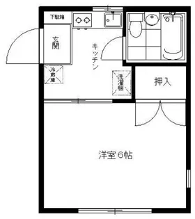 ハイムJUN【1階】の間取り