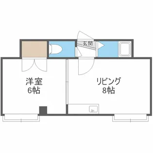 第3コーポ内山【3階】の間取り