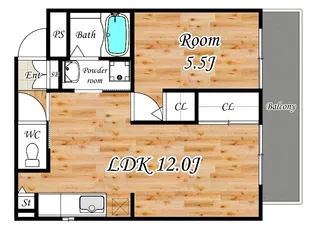 New Friend Mansion(ニューフレンドマンション)【3階】の間取り