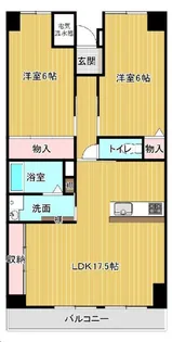 マルイローズガーデン【3階】の間取り