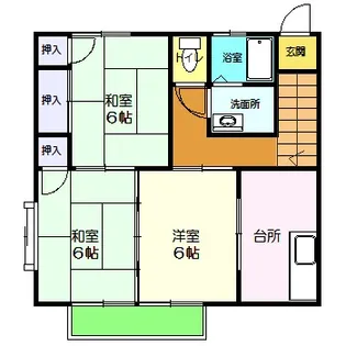 シャルム埣寺【1階】の間取り