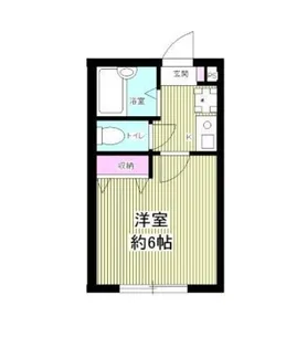 チェスナッツ戸越【3階】の間取り