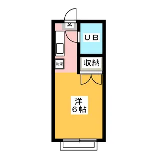 コーポ松【2階】の間取り