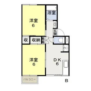 プレジール90【2階】の間取り