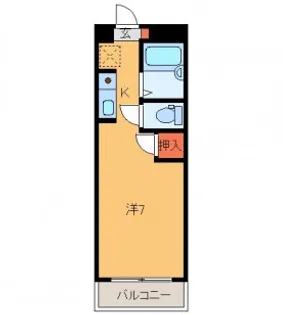コンフォート正手【3階】の間取り