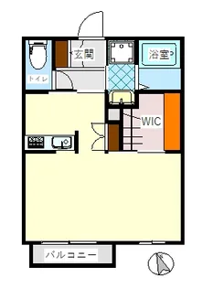 ダイヤモンドシティ【2階】の間取り