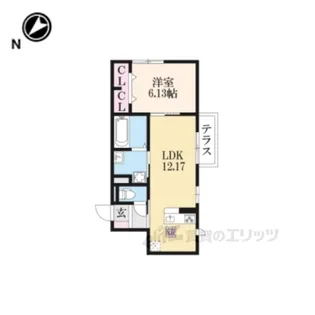 ロイヤルメゾンHYS【1階】の間取り