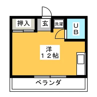エクセルハイム一宮【3階】の間取り