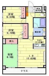 メディオ・カーサ【2階】の間取り