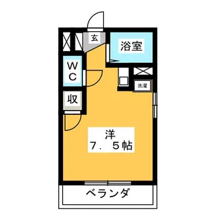 IL・ CASTELLO小瀬【2階】の間取り