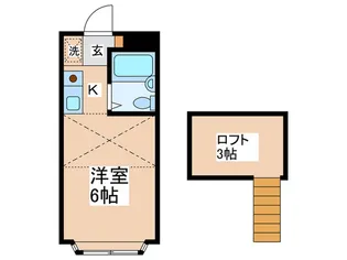 セゾン・ドルミB【2階】の間取り