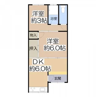 大阪府八尾市竹渕西5【一戸建】の間取り