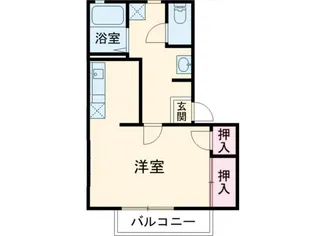 茨城県つくば市筑穂1【アパート】の間取り