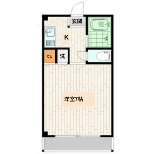 大阪府箕面市新稲1【マンション】の間取り