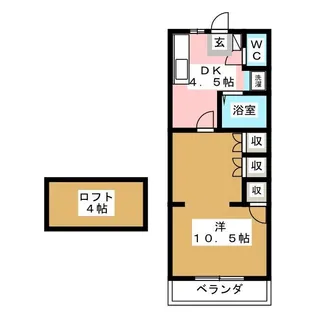 目白ハイツ【2階】の間取り