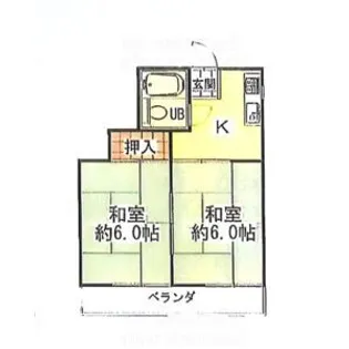 エクセランス稲島【2階】の間取り