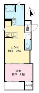ピュール宮本【1階】の間取り