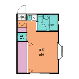 ルネッサ白楽【1階】の間取り
