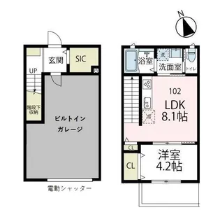 神奈川県横浜市旭区今宿東町【アパート】の間取り