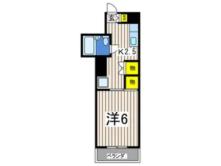 M・ステージ上星川【1階】の間取り