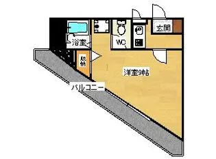 コモド清水【3階】の間取り
