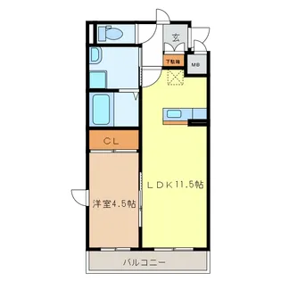 GRAND HILL【2階】の間取り