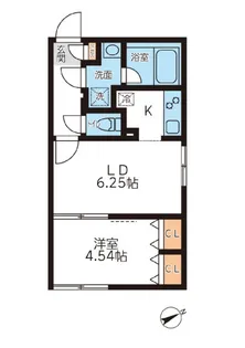 東京都新宿区新宿6【マンション】の間取り