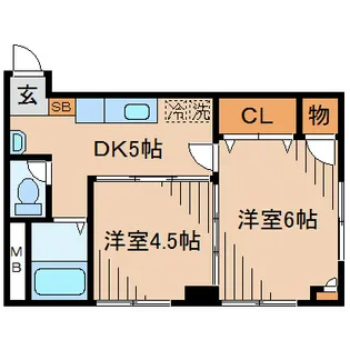 藤ビル【5階】の間取り