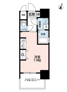 アルファシオ リエンソ【7階】の間取り