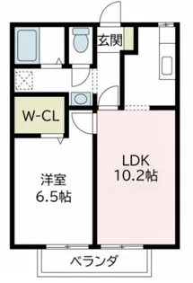 ヴィラ・シャルマン【1階】の間取り