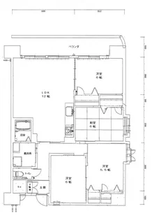 パブリコーポ海岸通【2階】の間取り