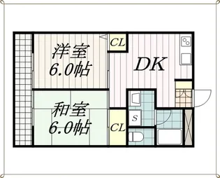 日栄ビル【3階】の間取り