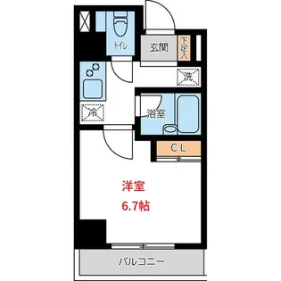 東京都大田区大森北3【マンション】の間取り