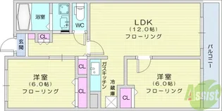 アンフィニ・MM【1階】の間取り