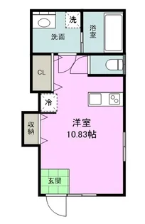 AS【1階】の間取り