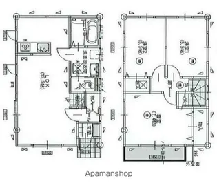 千葉県柏市豊四季【一戸建】の間取り
