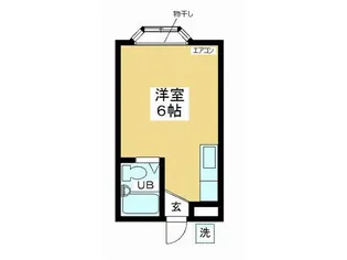 チェリム霞ヶ関【1階】の間取り