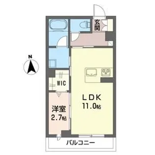 クレストウッドIII【2階】の間取り