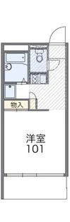 レオパレスTN【1階】の間取り