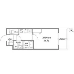 ウインズコート城北パーク【5階】の間取り