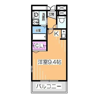 セリオ蔵前【1階】の間取り