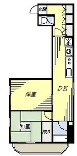 ペルレ五十嵐【3階】の間取り