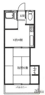 東京都西東京市住吉町2【アパート】の間取り