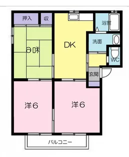 レガシーE【1階】の間取り