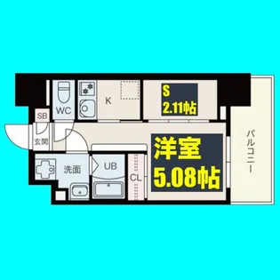 エステシア上前津【11階】の間取り