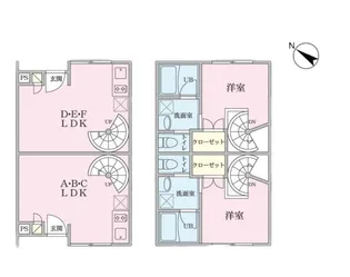 オトノマHOUSE八王子の間取り